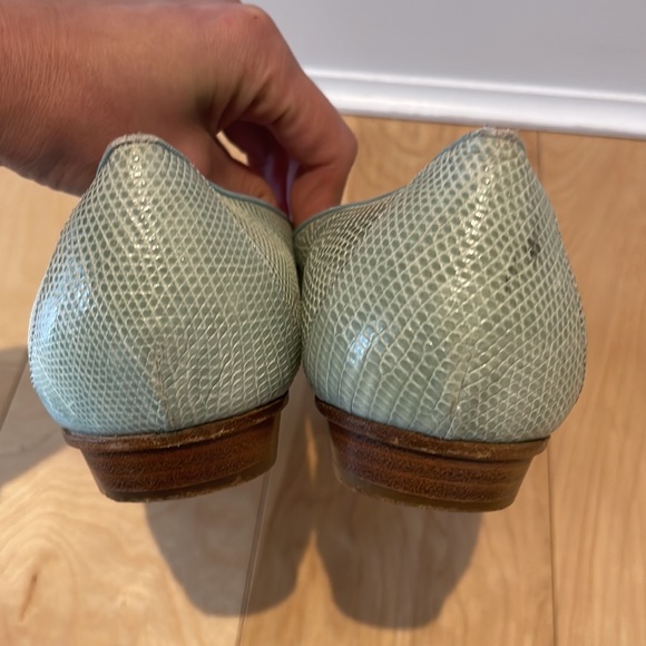 FENDI snake buckle leather loafers flats - Picture 8 of 11